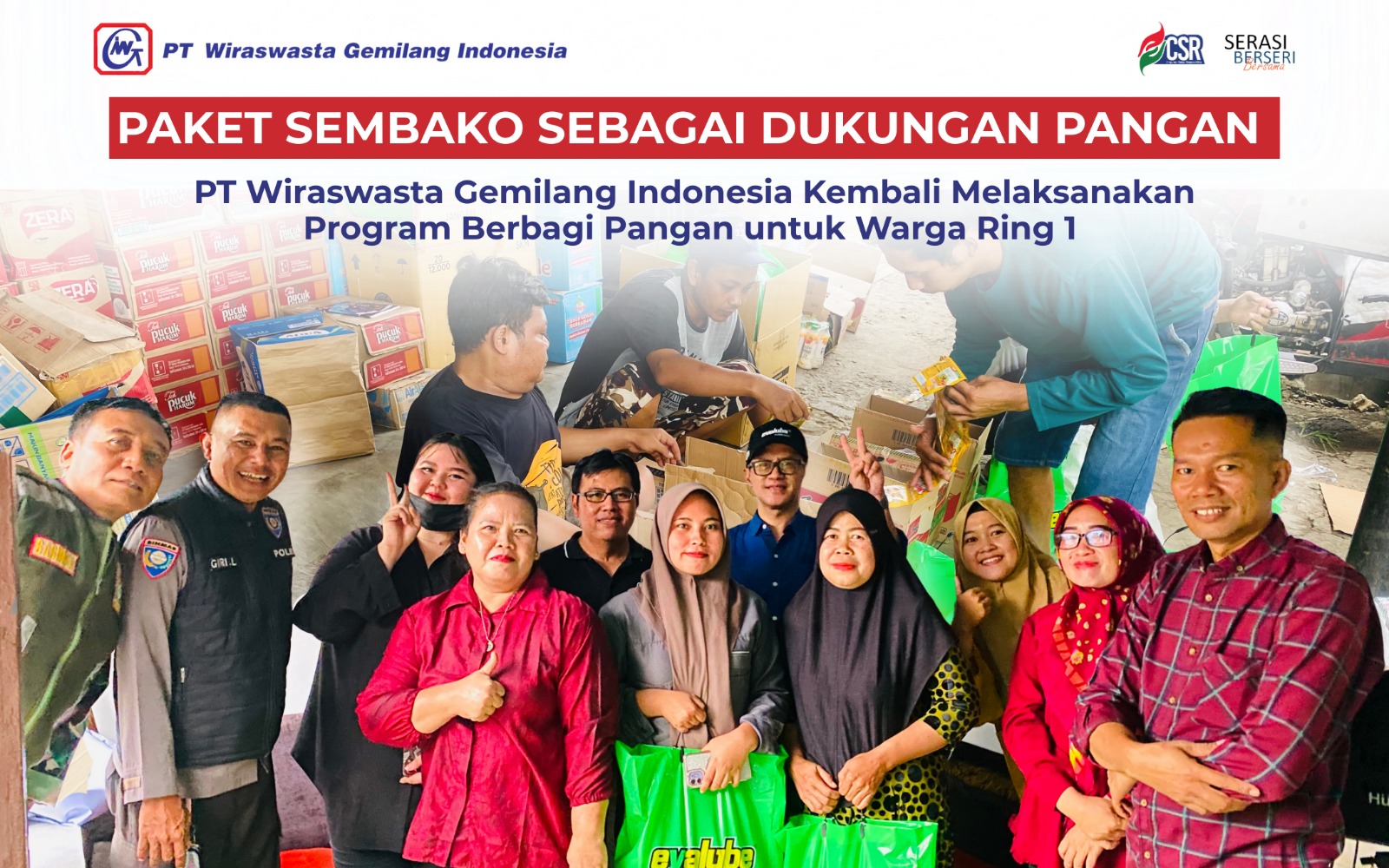 Dukungan Pangan Bagi Masyarakat Sebagai Bagian Dari Penguatan Ketahanan Sosial